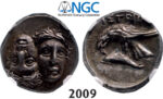 05.05.2013, Auction 2/ 2009. Ancient Greek, Moesia, Istros, Drachm (4 th Century BC) Silver (5.71g) NGC AU