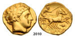05.05.2013, Auction 2/ 2010. Ancient Greek, Macedonia – Macedonian Kingdom, Philip II, 359-336 BC, Stater (Struck 336328 BC) Amphipolis, GOLD (8.55g)