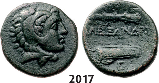05.05.2013, Auction 2/2017. Ancient Greek, Macedonia – Macedonian Kingdom, Æ (19mm) Uncertain mint, Bronze (5.69g)