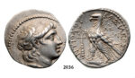 05.05.2013, Auction 2/2036. Ancient Greek, Seleukid Kings Of Syria, Antiochos VII Eurgetes (Sidetes) 138-129 BC, Tetradrachm (Struck 136 AD) Tyre, Silver (14.23g)