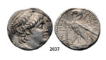 05.05.2013, Auction 2/2037. Ancient Greek, Seleukid Kings Of Syria, Antiochos VII Eurgetes (Sidetes) 138-129 BC,Tetradrachm (Struck 136 AD) Tyre, Silver (14.14g)