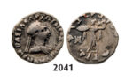 05.05.2013, Auction 2/2041. Ancient Greek, Indogreek Kingdom, Menander I Soter, 155-130 BC, Drachm, Silver (2.11g)