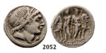 05.05.2013, Auction 2/ 2052. Roman Republic, L. Memmius (109-108 BC) Denarius, Rome, Silver (3.77g)