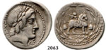 05.05.2013, Auction 2/2063. Roman Republic, Mn. Fonteius C.f (85 BC) Denarius, Rome, Silver (4.00g)