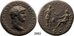 05.05.2013, Auction 2/ 2082. Roman Empire, Nero, 54-68 AD, Æ Sestertius (Struck 64 AD) Rome, Bronze (24.08g)