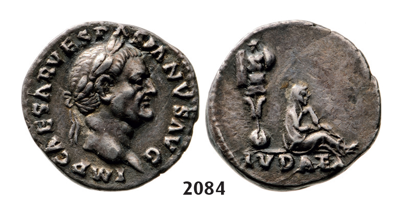 05.05.2013, Auction 2/2084. Roman Empire, Vespasian, 69-79 AD, Denarius (Struck 6971 AD) Rome, Silver (2.51g)