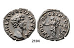 05.05.2013, Auction 2/2104. Roman Empire, Lucius Verus, 161-169 AD, Denarius (Struck 163 AD) Rome, Silver (3.17g)
