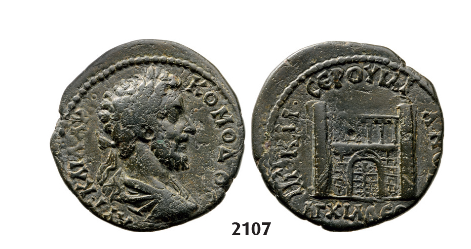 05.05.2013, Auction 2/2107. Roman Empire, Commodus, 177-192 AD, Æ, Anchialos (Thrace) (11,62g)