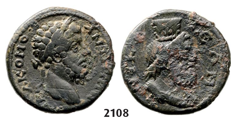 05.05.2013, Auction 2/2108. Roman Empire, Commodus, 177-192 AD, Æ, Judaea Tiberias (10.95g)