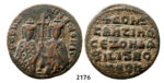 05.05.2013, Auction 2/2176. Byzantine, Constantine VII, Porphyrogenitus, with Zoe, 913-959 AD, Æ Follis, Constantinople, Bronze (6.91g)