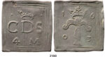 05.05.2013, Auction 2/2180. Sweden, Karl (IX) Duke of Södermaland, 1560-1604, Klippe 4 Mark 1603, Kalmar, Silver