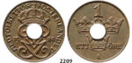 05.05.2013, Auction 2/2209. Sweden, Patterns & Trial strikes, Gustav V, 1909-1950, Trial strike of 1 Öre 1920, Stockholm (SM 277) Bronze