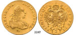 05.05.2013, Auction 2/2247. Austria, Joseph II. as coregent, 1765-1780, 2 Ducats 1775-E/HG, Karlsburg, GOLD