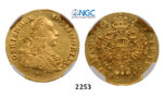 05.05.2013, Auction 2/2253. Austria, Joseph II. as coregent, 1765-1780, Ducat 1775-E/HG, Karlsburg, GOLD, NGC MS62