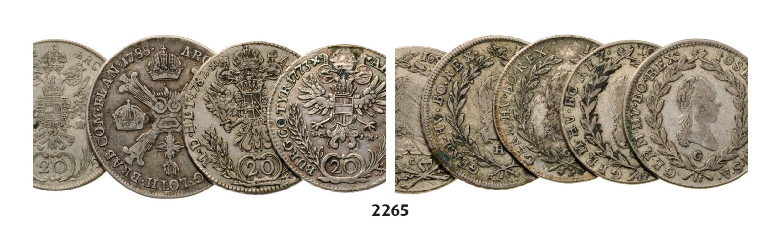 05.05.2013, Auction 2/2265. Austria, Mixed silver lot.