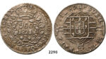 05.05.2013, Auction 2/2290. Brazil, Joao VII, 1818-1822, 960 Reis 1821/0-B, Bahia, Silver