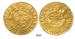 05.05.2013, Auction 2/2359. Denmark, Frederik III, 1648-1670, Guldkrone 1657, Copenhagen, GOLD