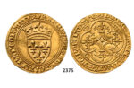 05.05.2013, Auction 2/2375. France, Charles VI "The mad" or "The wellbeloved" 1380-1422, Ecu d'or à la couronne (1385) GOLD