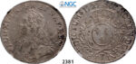05.05.2013, Auction 2/2381. France, Louis XV, 1715-1774, Ecu 1727-T, Nantes, Silver, NGC AU