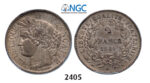 05.05.2013, Auction 2/2405. France, Second Republic, 1848-1852 , 2 Francs 1849-A, Paris, Silver, PCGS AU58