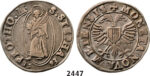 05.05.2013, Auction 2/2447. France, Metz, City, Teston 1593, St. Etienne, Silver