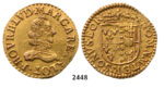 05.05.2013, Auction 2/2448. France, Château Renaud, Duchy, François of Bourbon and Louise Marguerite, 1605-1614, Florin D'ór, No date, GOLD