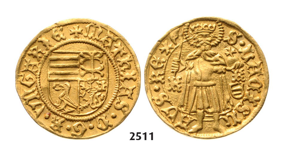05.05.2013, Auction 2/2511. Hungary, Mathias Corvinus, 1458-1490, Goldgulden, No date, KK, Kremnitz, GOLD
