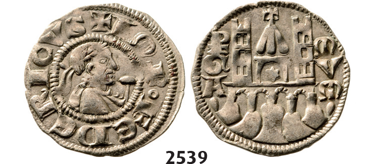 05.05.2013, Auction 2/2539. Italy, Bergamo, Federico II. De Svevia, 1215-1250, Denaro No Date, Bergamo, Silver