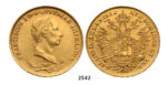 05.05.2013, Auction 2/2542. Italy, Lombardy-Venetia, Franz II. Habsburg, 1792-1835, Sovrano 1831-M, Milan, GOLD