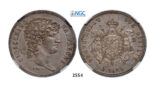 05.05.2013, Auction 2/ 2554. Italy, Joachim Murat, 1808-1815, 5 Lire 1813, Silver , NGC AU55