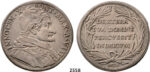 05.05.2013, Auction 2/ 2558. Italy, Papal States, Innocent XI, 1676-1689, Piastra, Year VIII (1683/1684) Rome, Silver