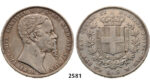 05.05.2013, Auction 2/2581. Italy, Sardinia, Vittorio Emanule II, 1849-1861, 5 Lire 1850-P, Turin, Silver