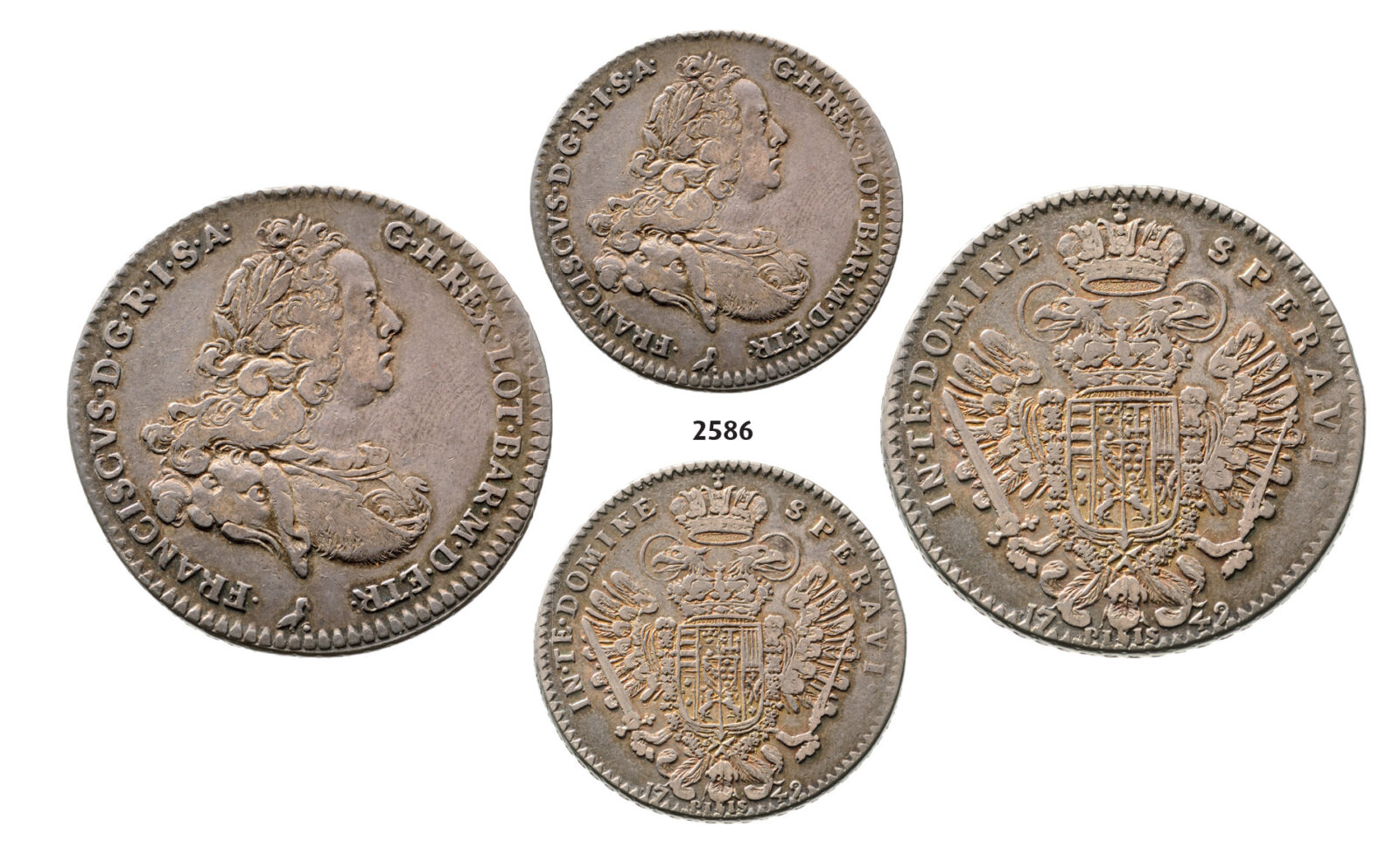 05.05.2013, Auction 2/2586. Italy, Tuscany, Franz II. of Lothringen, 1746-1765, Tallero 1749, Florence, Silver