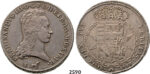 05.05.2013, Auction 2/ 2590. Italy, Tuscany, Ferdinand III. of Lothringen, 1790-1801, Francescone 1798, Florence, Silver