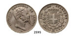 05.05.2013, Auction 2/2595. Italy, Tuscany, Vittorio Emanuele, 18591861 (United to Italian Provisional Government), 2 Lire 1860, Florence, Silver