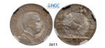 05.05.2013, Auction 2/2611. Italy, Kingdom, Vittorio Emanuele III, 1900-1946, Lira 1909-R, Rome, Silver, NGC MS62