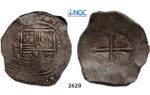 05.05.2013, Auction 2/2620. Mexico, Spanish Colony, Philip IV, 1621-1665, 8 Reales, No Date (16341665) –oMP, Mexico City, Silver, NGC XF45