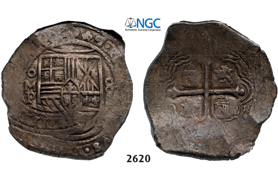 05.05.2013, Auction 2/2620. Mexico, Spanish Colony, Philip IV, 1621-1665, 8 Reales, No Date (16341665) –oMP, Mexico City, Silver, NGC XF45