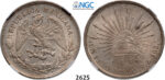 05.05.2013, Auction 2/ 2625. Mexico, Second Republic, 1867-1905, Peso 1903-Zs FZ, Zacatecas, Silver, NGC MS63