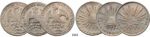 05.05.2013, Auction 2/2628. Mexico, Lots, Silver lot, 3 coins!