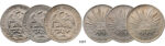 05.05.2013, Auction 2/2629. Mexico, Lots, Silver lot, 3 coins!