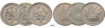 05.05.2013, Auction 2/ 2631. Mexico, Lots, Silver lot, 3 coins!