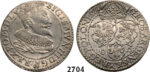 05.05.2013, Auction 2/2704. Poland, Sigismund III. Vasa, 1587-1632, 6 Groschen (Szóstak) 1596, Malbork (Marienburg) Silver