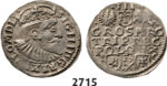 05.05.2013, Auction 2/2715. Poland, Sigismund III. Vasa, 1587-1632, 3 Groschen (Trojak) 1595-I/FS/C, Bydgoszcz (Bromberg), Silver