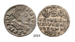 05.05.2013, Auction 2/2721. Poland, Sigismund III. Vasa, 1587-1632, 3 Groschen (Trojak) 1597-I/F, Lublin, Silver