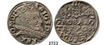 05.05.2013, Auction 2/2722. Poland, Sigismund III. Vasa, 1587-1632, 3 Groschen (Trojak) 1597-I/F, Lublin, Silver