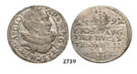 05.05.2013, Auction 2/2739. Poland, Duchy of Cieszyn (Silesia), Adam Waclaw, 1579-1617, 3 Groschen (Trojak) 1592, Silver