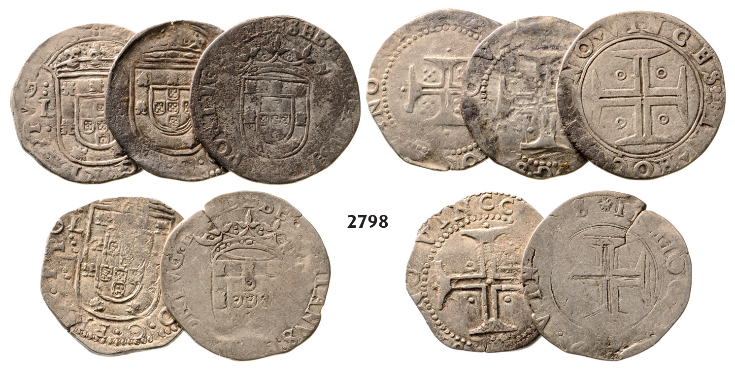 05.05.2013, Auction 2/2798. Portugal, Lots, Silver lot, 5 coins!