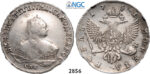 05.05.2013, Auction 2/2856. Russia, Anna, 1730-1730, Rouble (Rubel) 1751-СПБ, St. Petersburg, Silver, NGC AU