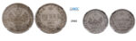 05.05.2013, Auction 2/2965. Russia, Lots, Silver lot, 2 coins!